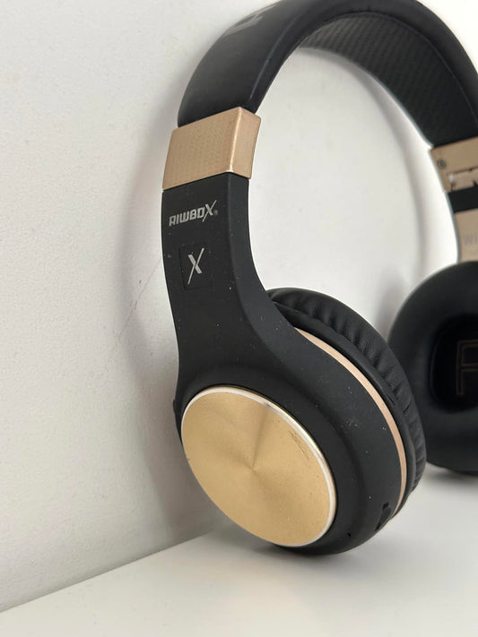 Riwbox X9 Bluetooth Wireless Headphones – Over-Ear with Mic, FM & SD Card Slot