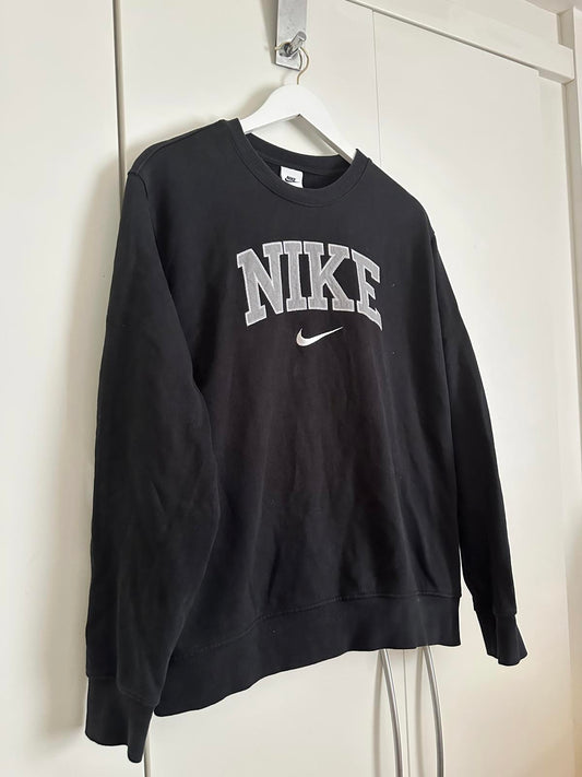 Nike Black Crew Neck Sweatshirt