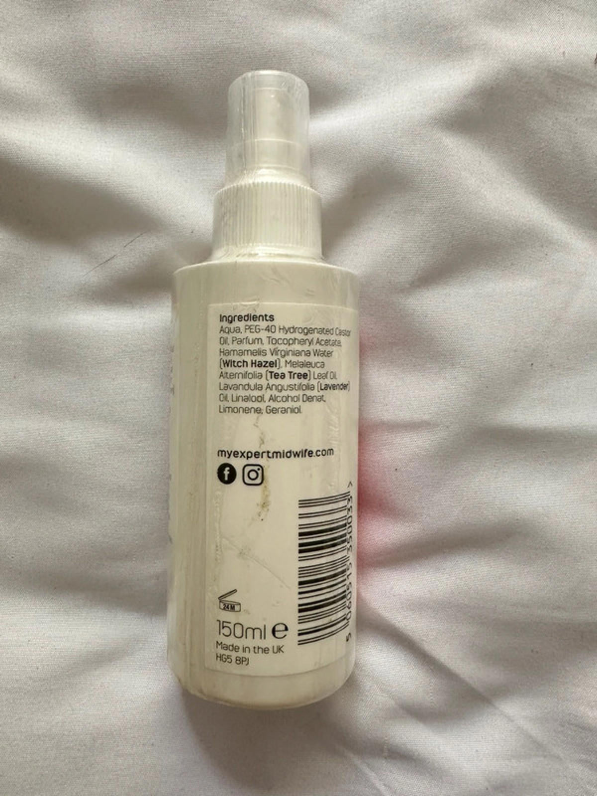 My Expert Midwife Spritz For Bits - Instant Relief Spray 150ml