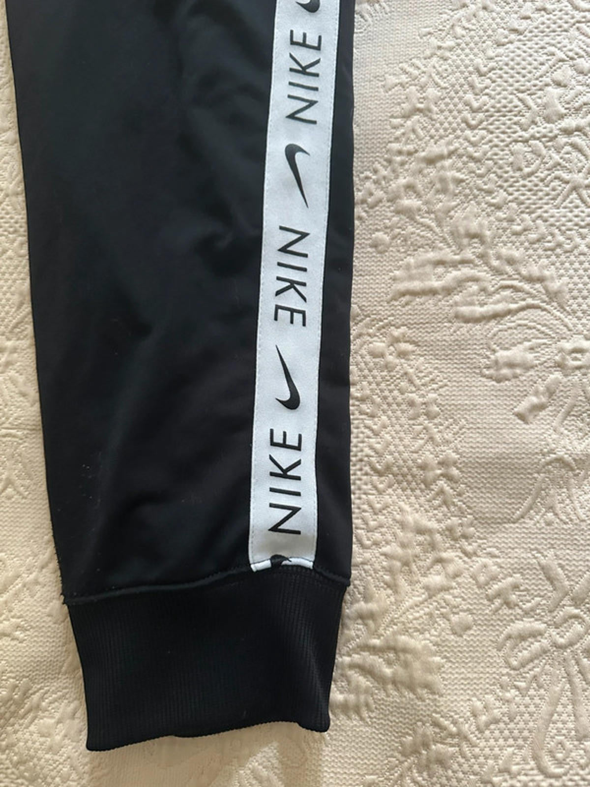 Nike Black Track Pants with Logo Tape