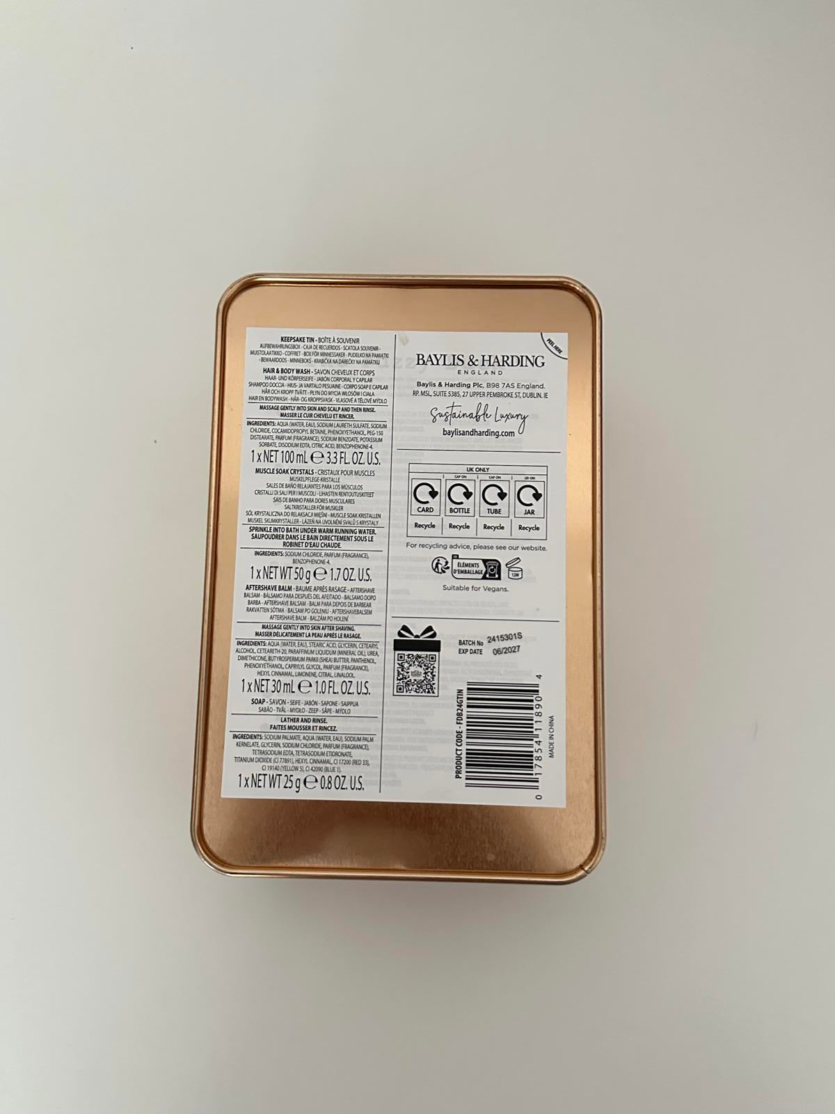 Baylis & Harding The Fuzzy Duck Luxury Gift Set – Bergamot, Hemp & Sandalwood