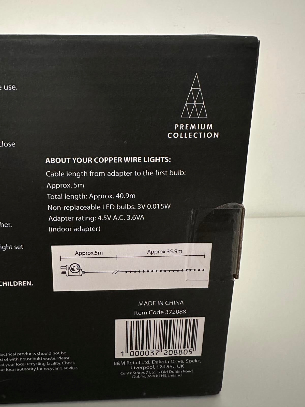 Premium Collection 360 LED Cool White Micro Lights