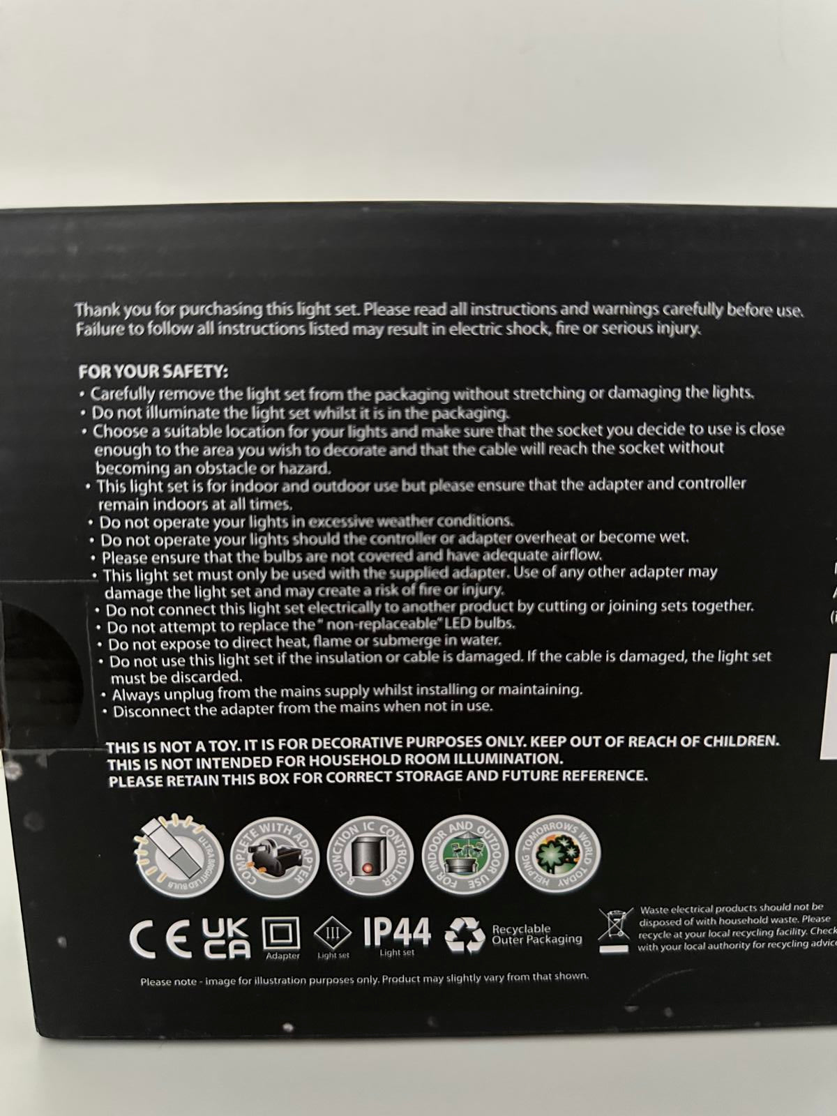 Premium Collection 360 LED Cool White Micro Lights