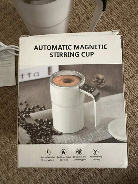 Automatic Magnetic Stirring Cup - Stainless Steel, Touch Switch