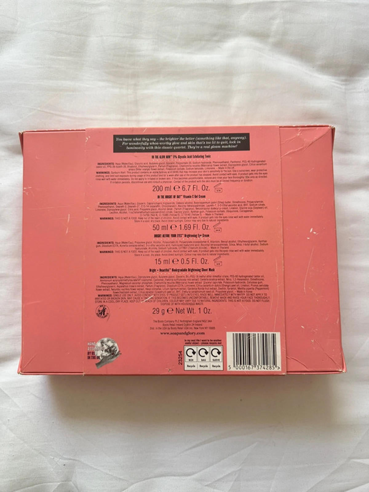 Soap & Glory All Time Glow Gift Set