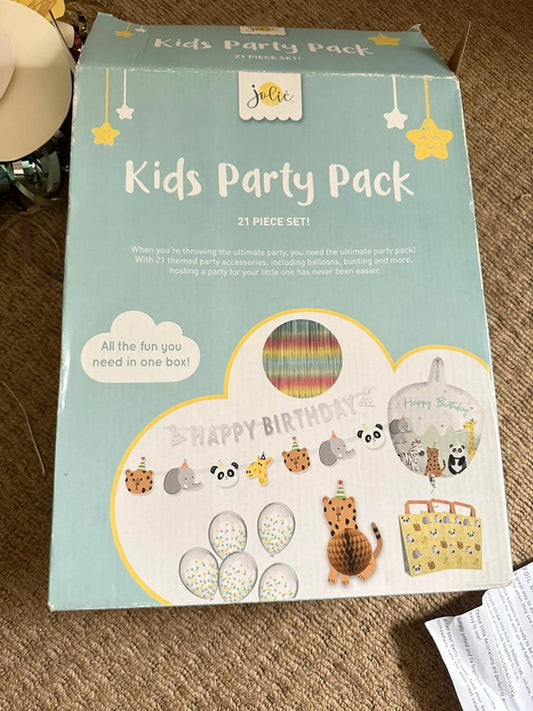 Jolie Kids Party Pack - 21 Piece Set