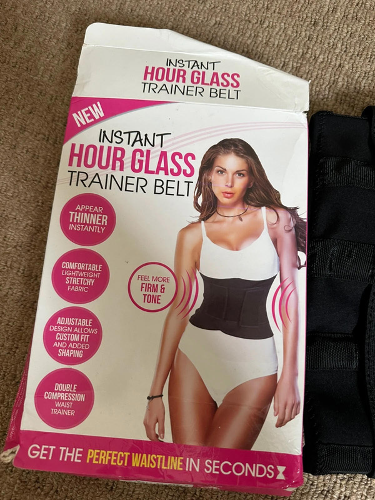 Instant Hour Glass Trainer Belt - Waist Shaper