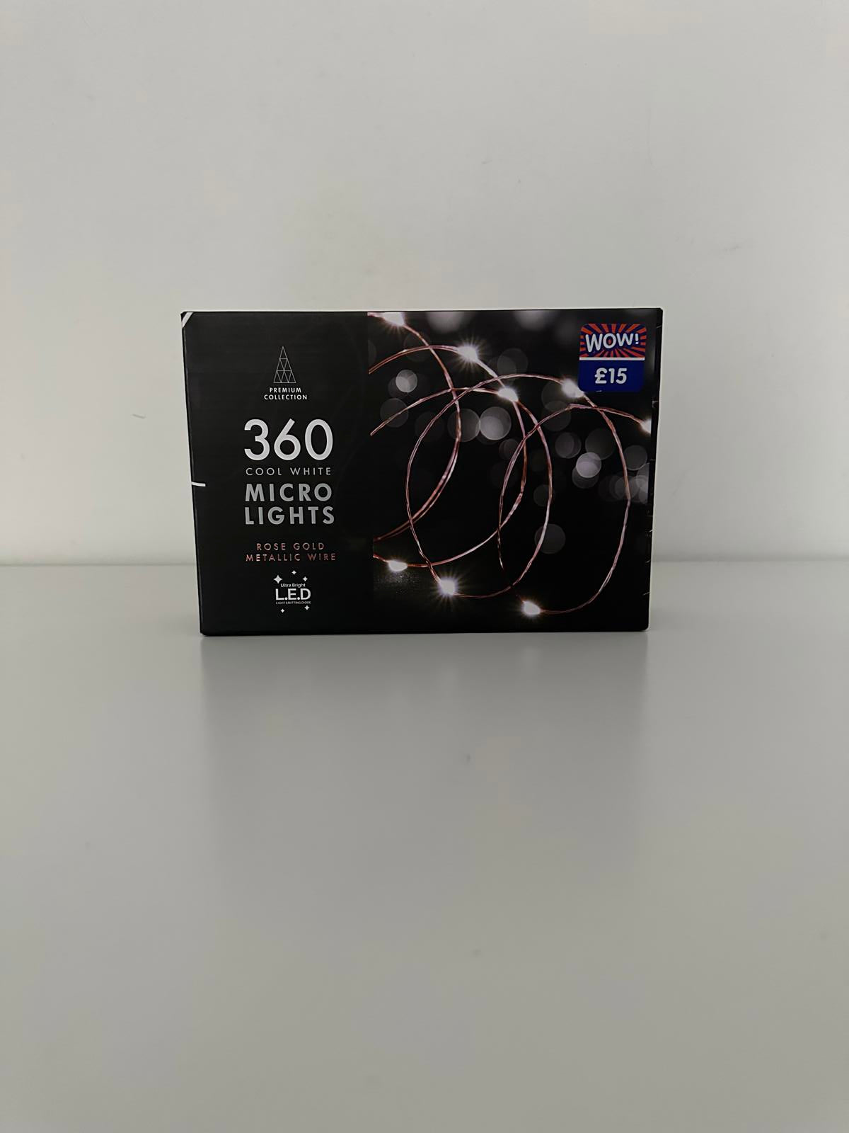 Premium Collection 360 LED Cool White Micro Lights
